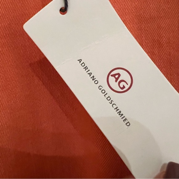 Adriano Goldschmied Stilt Roll-Up Papaya Jeans 27 NWT - Picture 10 of 13